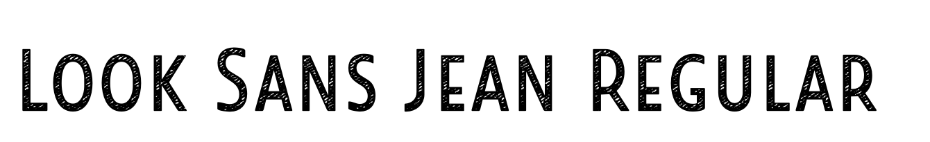 Look Sans Jean Regular